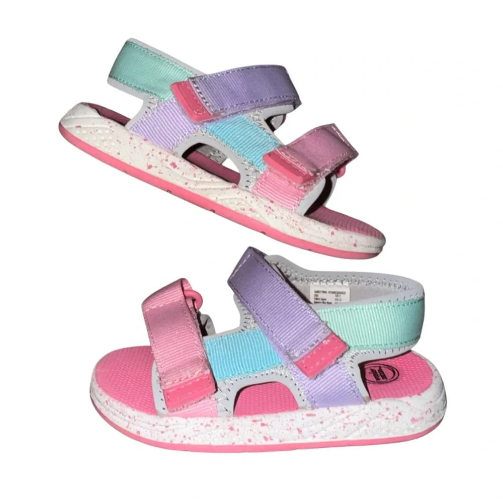 🎀3/$23🎀 Wonder Nation Pastel Kids Sandals